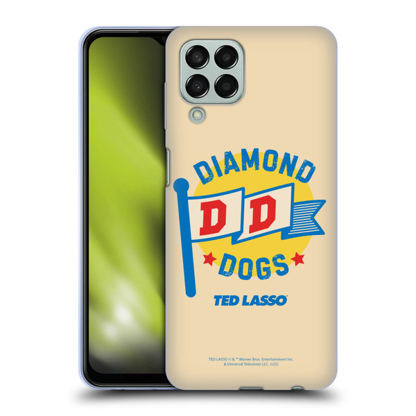 Ted Lasso Season 2 Graphics Diamond Dogs Soft Gel Case for Samsung Galaxy M33 (2022)