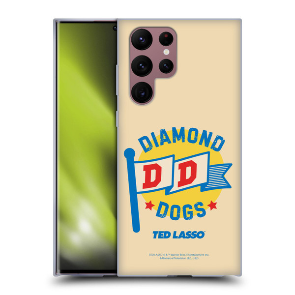 Ted Lasso Season 2 Graphics Diamond Dogs Soft Gel Case for Samsung Galaxy S22 Ultra 5G