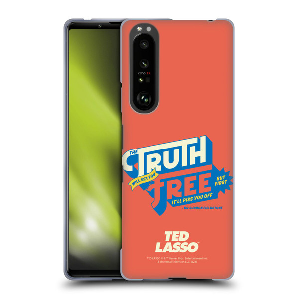 Ted Lasso Season 2 Graphics Truth Soft Gel Case for Sony Xperia 1 III
