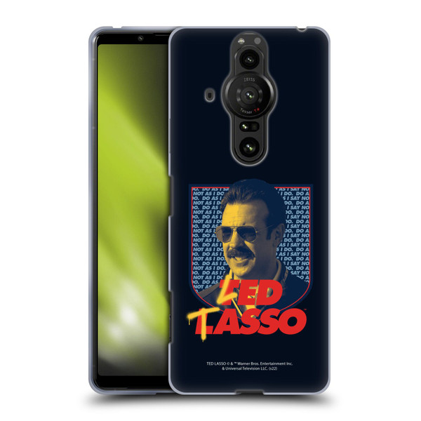 Ted Lasso Season 2 Graphics Ted Soft Gel Case for Sony Xperia Pro-I