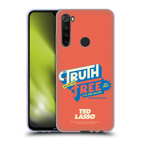 Ted Lasso Season 2 Graphics Truth Soft Gel Case for Xiaomi Redmi Note 8T