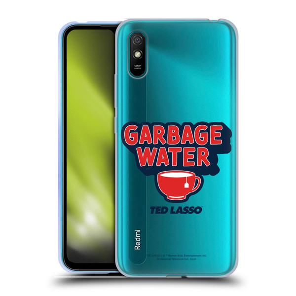 Ted Lasso Season 2 Graphics Garbage Water Soft Gel Case for Xiaomi Redmi 9A / Redmi 9AT