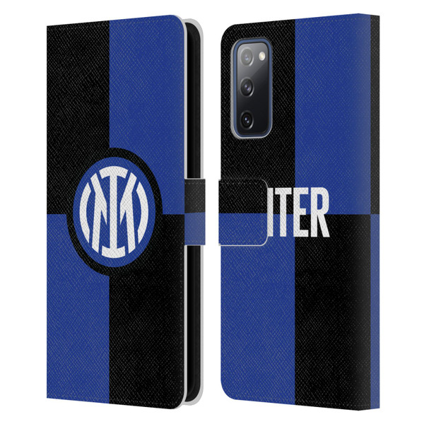 Fc Internazionale Milano Badge Flag Leather Book Wallet Case Cover For Samsung Galaxy S20 FE / 5G