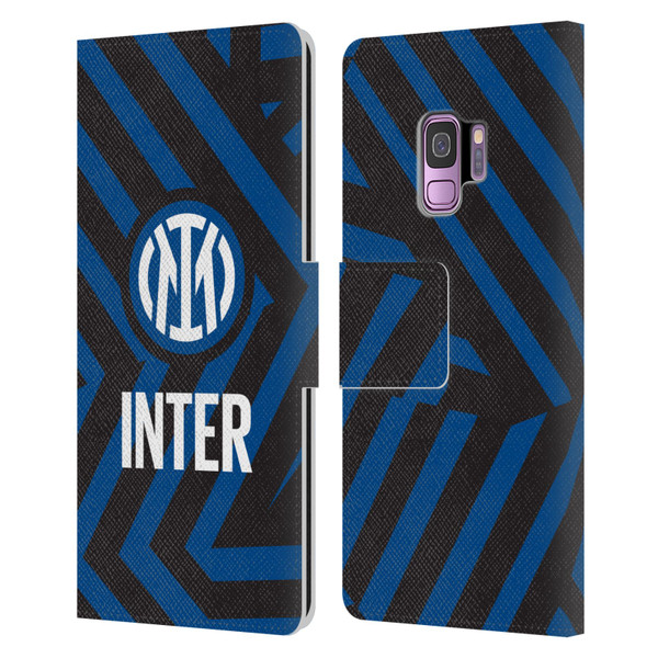 Fc Internazionale Milano Patterns Abstract 1 Leather Book Wallet Case Cover For Samsung Galaxy S9