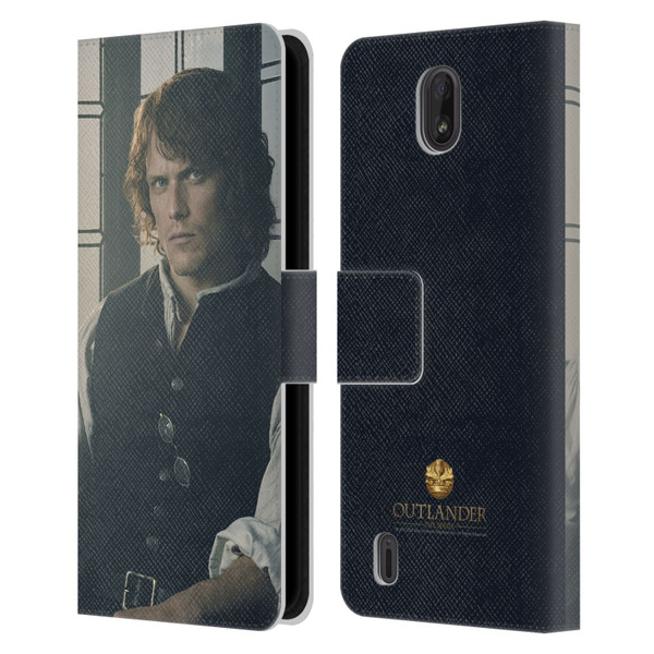 Outlander Characters Jamie Fraser Leather Book Wallet Case Cover For Nokia C01 Plus/C1 2nd Edition