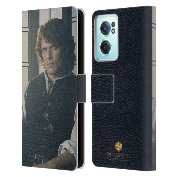 Outlander Characters Jamie Fraser Leather Book Wallet Case Cover For OnePlus Nord CE 2 5G
