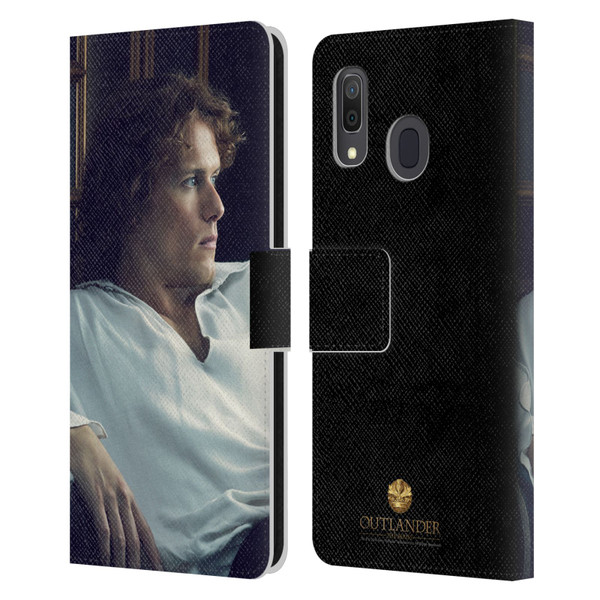 Outlander Characters Jamie White Shirt Leather Book Wallet Case Cover For Samsung Galaxy A33 5G (2022)