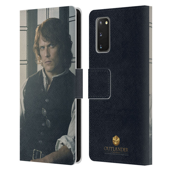 Outlander Characters Jamie Fraser Leather Book Wallet Case Cover For Samsung Galaxy S20 / S20 5G