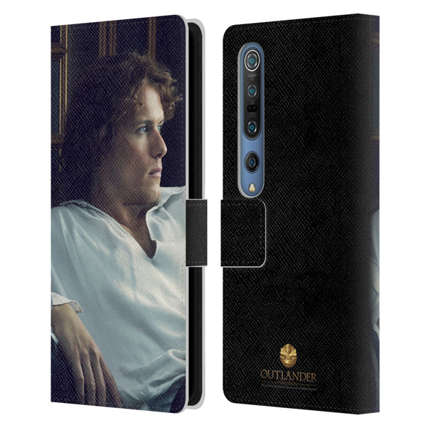 Outlander Characters Jamie White Shirt Leather Book Wallet Case Cover For Xiaomi Mi 10 5G / Mi 10 Pro 5G