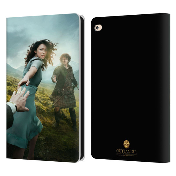 Outlander Key Art Season 1 Poster Leather Book Wallet Case Cover For Apple iPad Air 2 (2014)