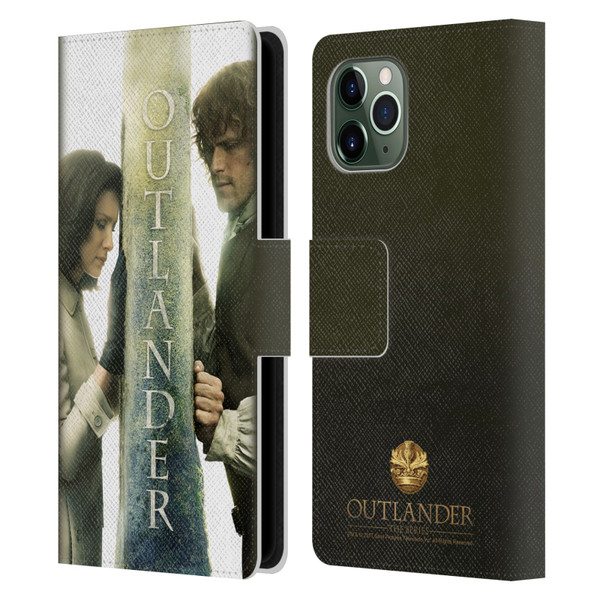 Outlander Key Art Season 3 Poster Leather Book Wallet Case Cover For Apple iPhone 11 Pro