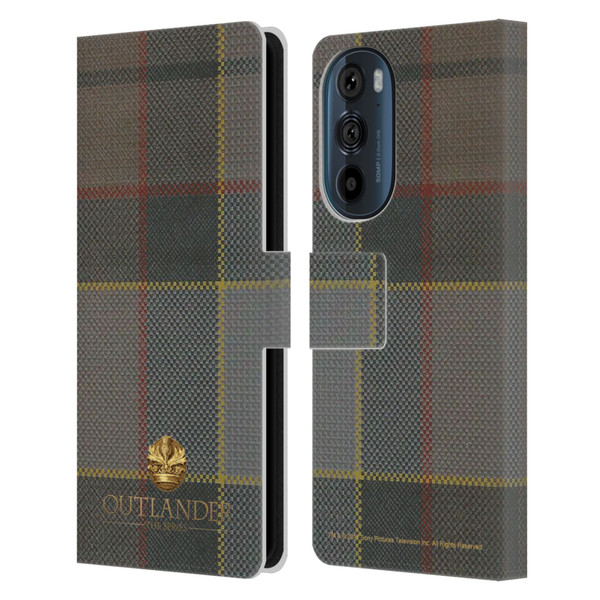 Outlander Tartans Fraser Leather Book Wallet Case Cover For Motorola Edge 30