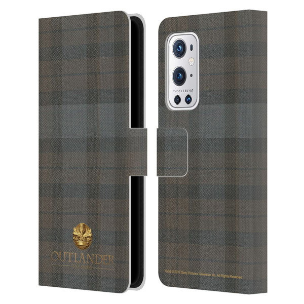 Outlander Tartans Plaid Leather Book Wallet Case Cover For OnePlus 9 Pro