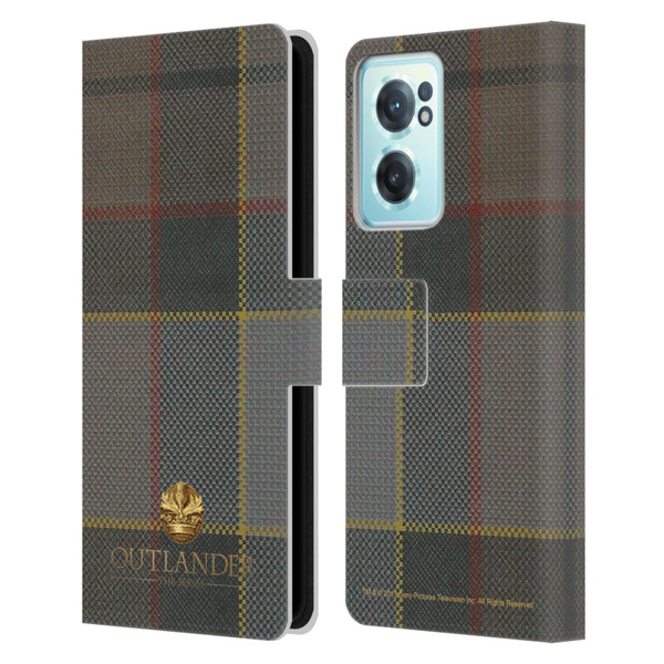 Outlander Tartans Fraser Leather Book Wallet Case Cover For OnePlus Nord CE 2 5G