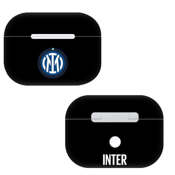 Fc Internazionale Milano Badge Logo On Black Vinyl Sticker Skin Decal Cover for Apple AirPods Pro Charging Case