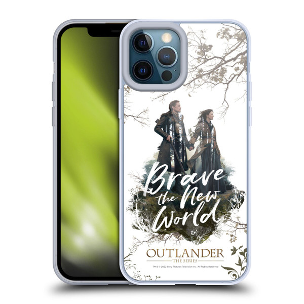 Outlander Composed Graphics Brave The New World Soft Gel Case for Apple iPhone 12 Pro Max