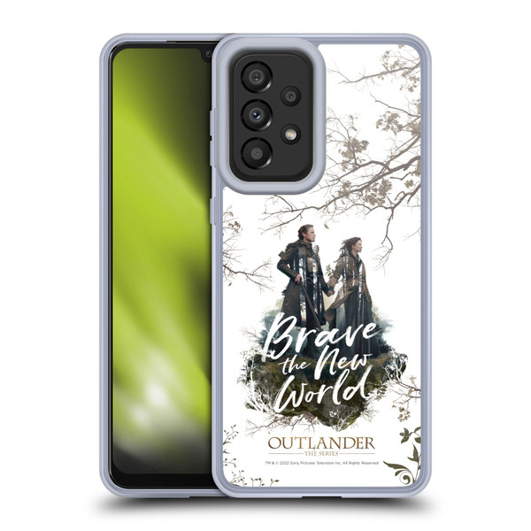 Outlander Composed Graphics Brave The New World Soft Gel Case for Samsung Galaxy A33 5G (2022)