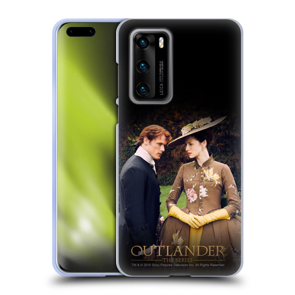 Outlander Characters Jamie And Claire Soft Gel Case for Huawei P40 5G
