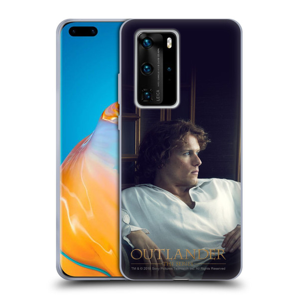 Outlander Characters Jamie White Shirt Soft Gel Case for Huawei P40 Pro / P40 Pro Plus 5G