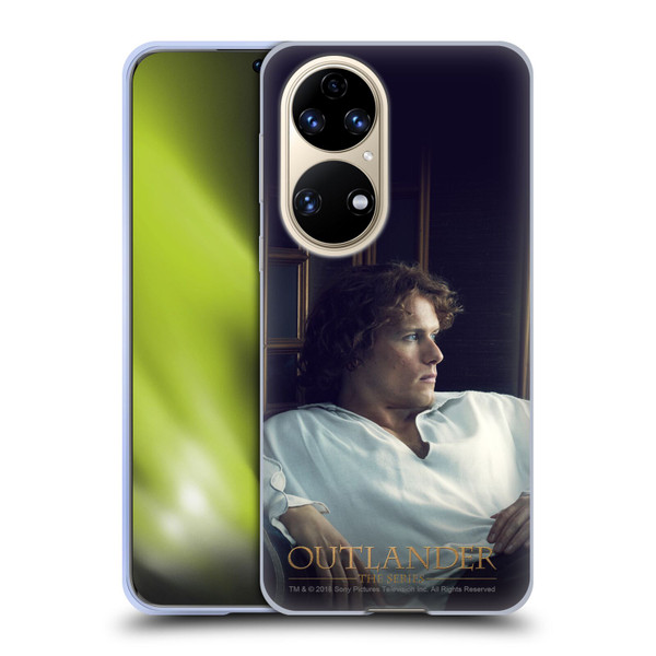Outlander Characters Jamie White Shirt Soft Gel Case for Huawei P50