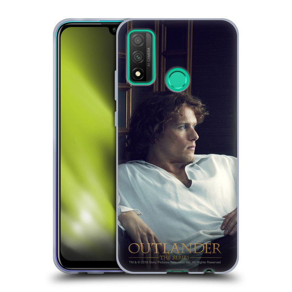 Outlander Characters Jamie White Shirt Soft Gel Case for Huawei P Smart (2020)