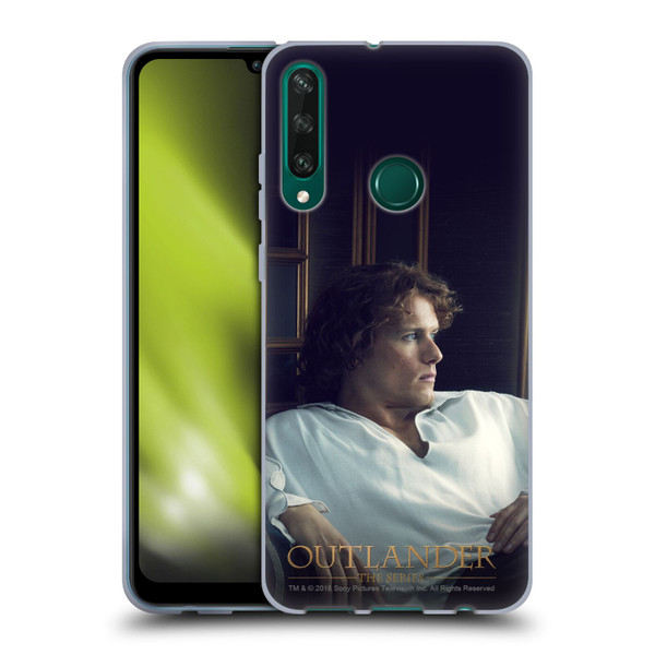 Outlander Characters Jamie White Shirt Soft Gel Case for Huawei Y6p