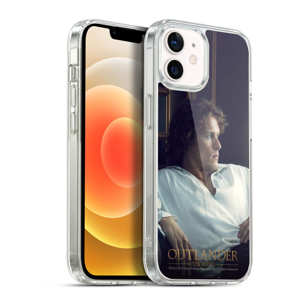 Outlander Characters Jamie White Shirt Soft Gel Case for Apple iPhone 12 / iPhone 12 Pro & MagSafe