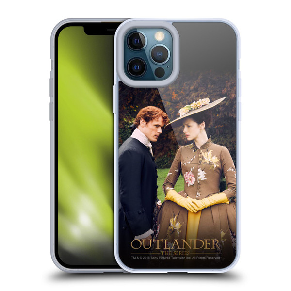 Outlander Characters Jamie And Claire Soft Gel Case for Apple iPhone 12 Pro Max