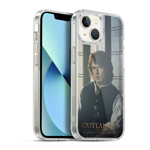 Outlander Characters Jamie Fraser Soft Gel Case for Apple iPhone 13