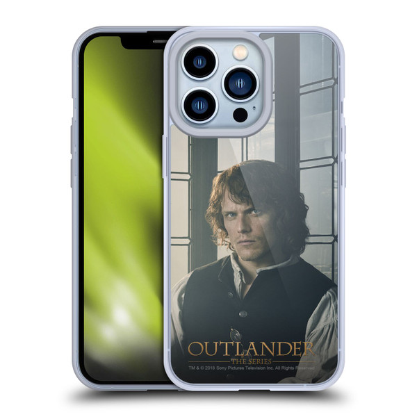 Outlander Characters Jamie Fraser Soft Gel Case for Apple iPhone 13 Pro