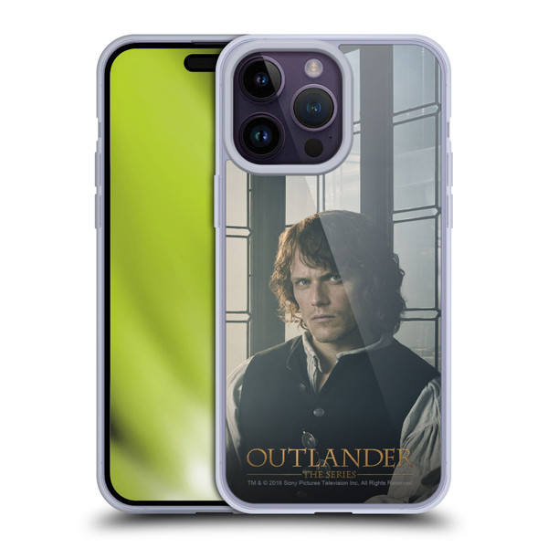Outlander Characters Jamie Fraser Soft Gel Case for Apple iPhone 14 Pro Max