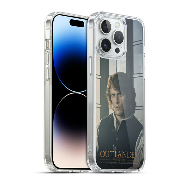 Outlander Characters Jamie Fraser Soft Gel Case for Apple iPhone 14 Pro Max & MagSafe