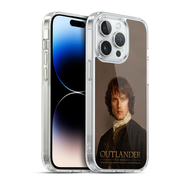 Outlander Characters Jamie Traditional Soft Gel Case for Apple iPhone 14 Pro & MagSafe