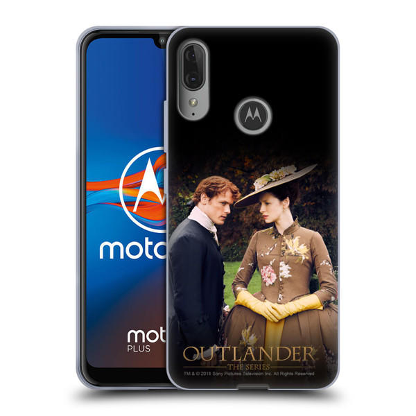 Outlander Characters Jamie And Claire Soft Gel Case for Motorola Moto E6 Plus