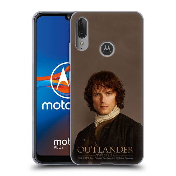 Outlander Characters Jamie Traditional Soft Gel Case for Motorola Moto E6 Plus