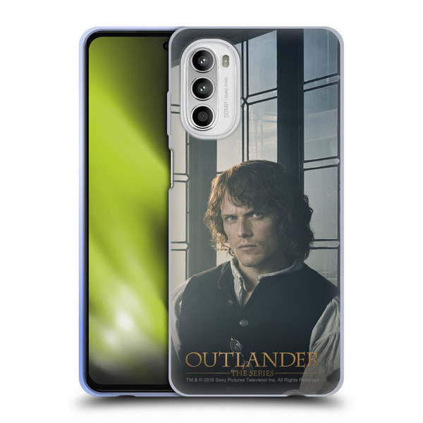 Outlander Characters Jamie Fraser Soft Gel Case for Motorola Moto G52
