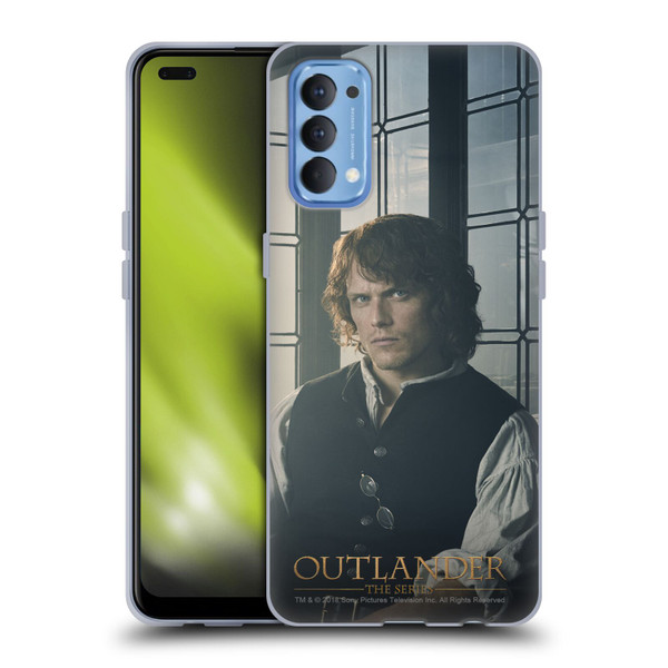 Outlander Characters Jamie Fraser Soft Gel Case for OPPO Reno 4 5G