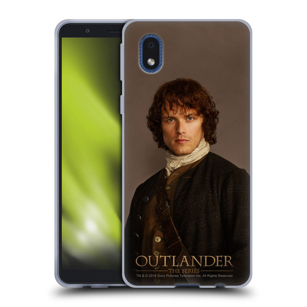Outlander Characters Jamie Traditional Soft Gel Case for Samsung Galaxy A01 Core (2020)