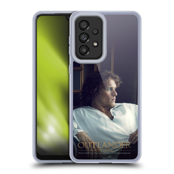 Outlander Characters Jamie White Shirt Soft Gel Case for Samsung Galaxy A33 5G (2022)