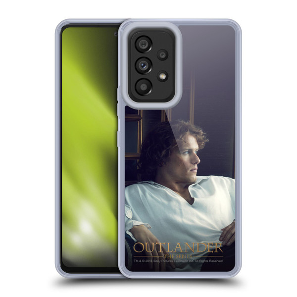 Outlander Characters Jamie White Shirt Soft Gel Case for Samsung Galaxy A53 5G (2022)