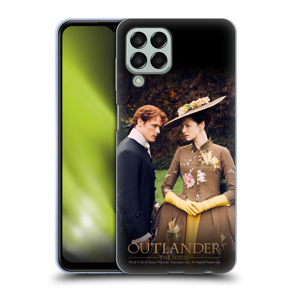 Outlander Characters Jamie And Claire Soft Gel Case for Samsung Galaxy M33 (2022)