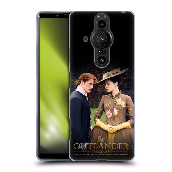Outlander Characters Jamie And Claire Soft Gel Case for Sony Xperia Pro-I