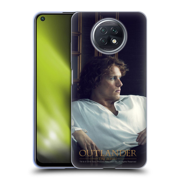 Outlander Characters Jamie White Shirt Soft Gel Case for Xiaomi Redmi Note 9T 5G
