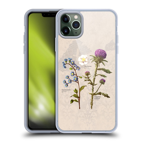 Outlander Graphics Flowers Soft Gel Case for Apple iPhone 11 Pro Max