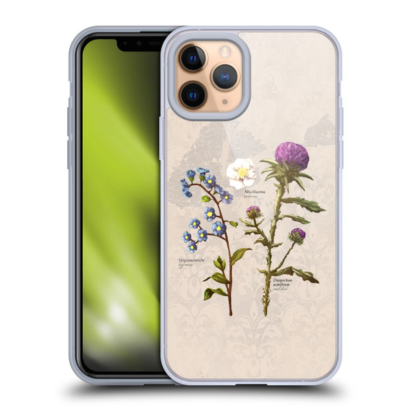 Outlander Graphics Flowers Soft Gel Case for Apple iPhone 11 Pro