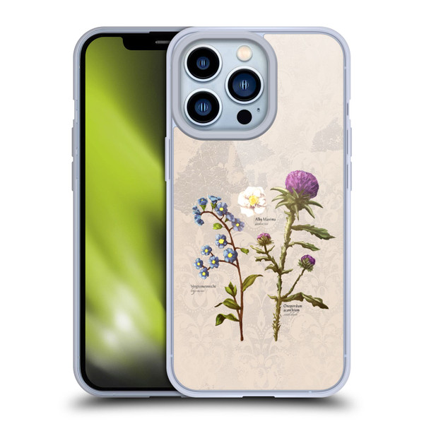 Outlander Graphics Flowers Soft Gel Case for Apple iPhone 13 Pro