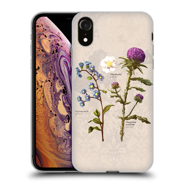 Outlander Graphics Flowers Soft Gel Case for Apple iPhone XR