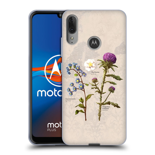 Outlander Graphics Flowers Soft Gel Case for Motorola Moto E6 Plus