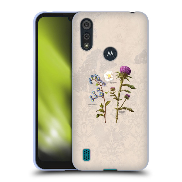 Outlander Graphics Flowers Soft Gel Case for Motorola Moto E6s (2020)