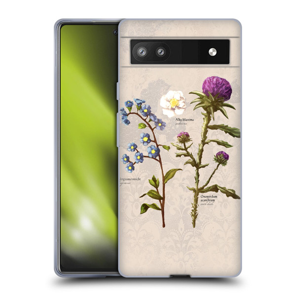 Outlander Graphics Flowers Soft Gel Case for Google Pixel 6a